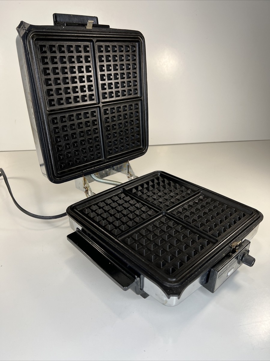 Vintage GE General Electric Grill Wafflebaker Reversible