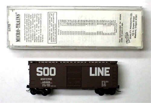 MTL Micro-Trains 20900 Soo Line 45398 40 pies vagón de carga puerta única NPT | Zustand: New