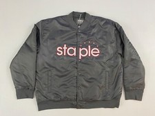 Chaqueta de bombardero para hombre gris paloma grapa talla 3XL