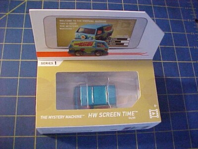 HOT WHEELS id SCOOBY DOO MYSTERY MACHINE! SERIES 1 LIMITED RUN
