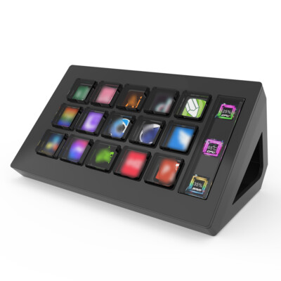 All-in- Stream Deck  Controller, with 15 Macro Keys, for OBS U8R8