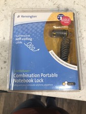 Kensington Combination Portable Notebook Lock ComboSaver New sealed package
