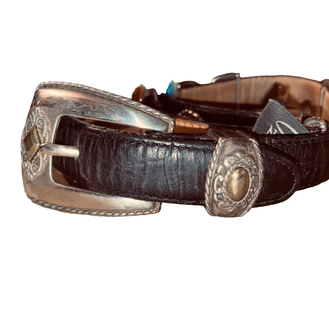 Cinturón Brighton Mujer Solid Concho Cinturones