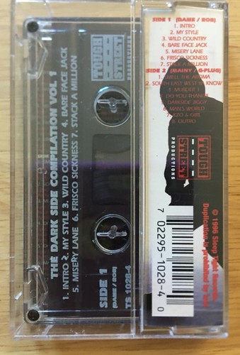 The Dark Side Compilation Vol 1 1996 Rap Hip Hop Cassette Tape - Picture 2 of 4