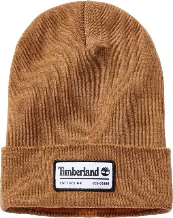 TIMBERLAND LONG PATCH RIBBED TALL CUFF BEANIE HAT, WHEAT BROWN, ONESIZE
Opens in a new window or tab