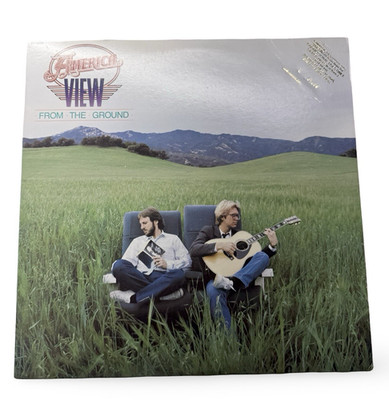 America   View From The Ground Vinyl Record LP GOLD Promotional use only stamp
