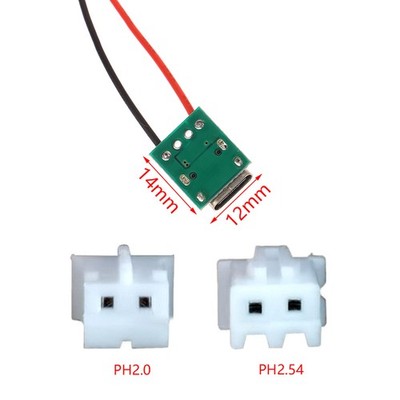 Micro USB -To -Dip -Stecker Breakout Board Ladekabel Lötplattenbuchse 