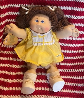 Cabbage Patch Kids OK Factory HTF Purple Eyes Toothy Doll