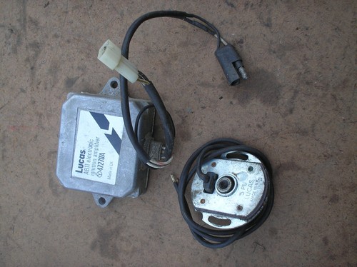 Triumph 750 T140 ? Lucas Rita AB11 47270A amplifier + plate 5PU USED ...