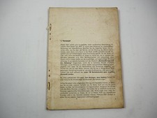 Original MWM KD12 E Z Dieselmotor Betriebsanleitung Ersatzteilliste 1950er Jahre