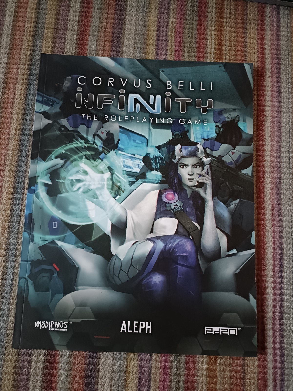 CORVUS BELLI  / INFINITY /ALEPH RPG Book Morpheus Ent 2018