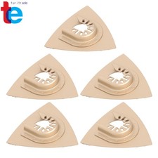 Tungsten Carbide Oscillating Multitool Saw Blades 5-Pack Sanding Pads