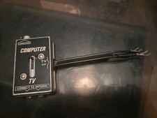 Vintage TV/Game/Computer RF Switch Box Adapter for Atari 2600 Coleco