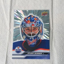  Outburst Upper Deck Series 2 Stuart Skinner #322 Edmonton Oilers 2023-24 NHL 