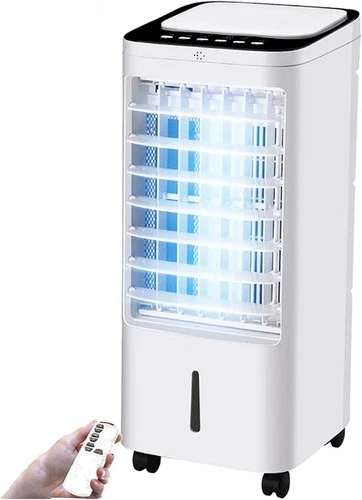 9000 BTU Portable Air Conditioner Remote Control 7H Timer 3 Speeds AC Unit