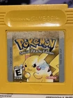 Pokémon Yellow Version Nintendo Game Boy, 1999, Authentic Cartridge, Tested