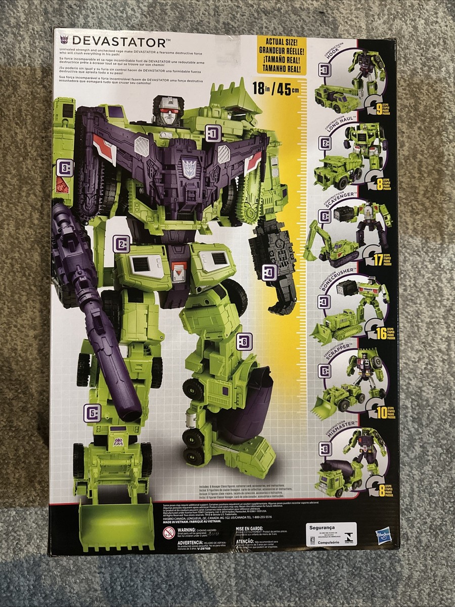 Hasbro B0998 18 inch Transformers Devastator Action Figure Set for