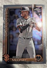 2025 Topps Chrome - Grant McCray #116 (RC)
