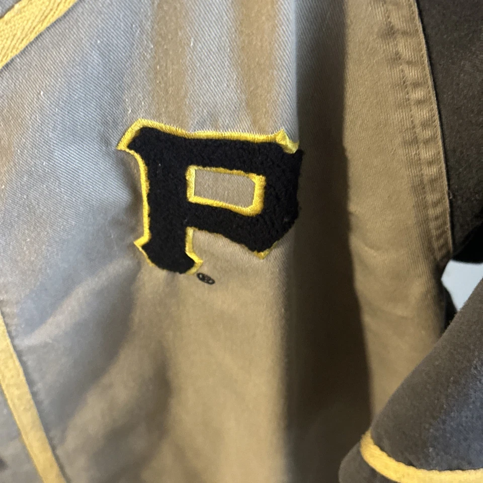 Vintage Jersey Genuine Starter Pirates Button Down Short Sleeve RN 67879 Nice! - Image 4 of 4