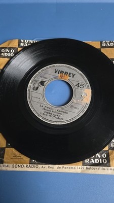 Pedro Cayo y sus Tropicales - La Panza / Gallo Hervido 45RPM Peru 1973, Killer!!