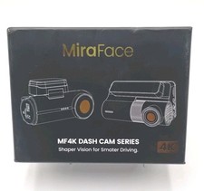 Miraface MF4K Dash Camera for Front and Rear With GPS Open Box