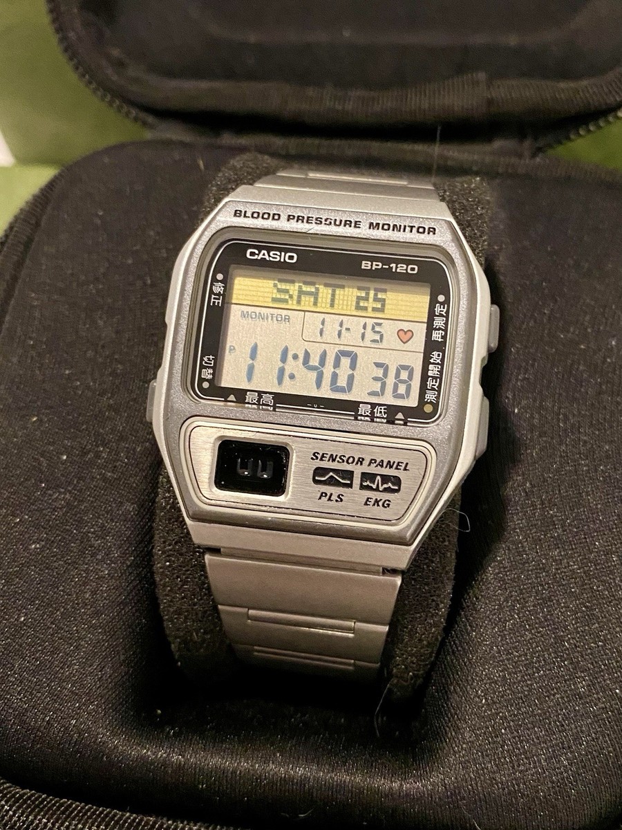 Casio Watch Bp-120 Blood Pressure Monitor Module 1101 for sale
