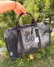 Alo Yoga Sheer Duffle Bag, All Black See-Through Mesh Bag, New With Tags