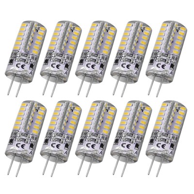 RAYHOO 10pcs G4 Base LED Light Bulbs, Warm White 3000K, 3 Watt Equivalent to ...