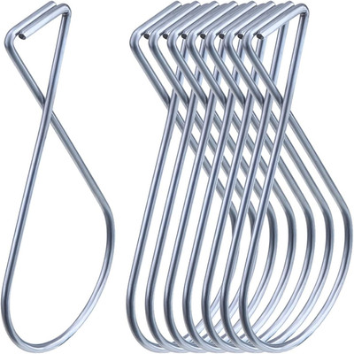 50 Packs Ceiling Hook Tile Hooks T-Bar Clips Drop Grid Clip Heavy Duty for Light