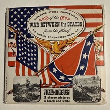 View-Master THE WAR BETWEEN THE STATES - B790 - 3 Reel Set  Booklet V4 