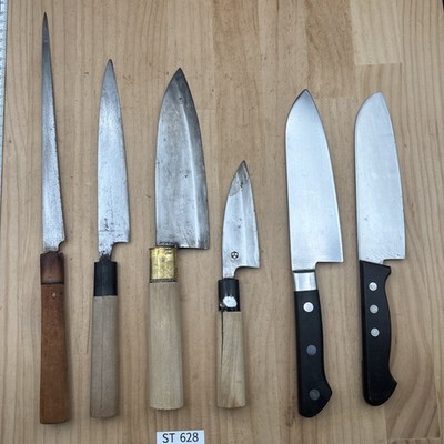 Stark Beschädigt Messer Set Küche Küchenmesser Aus Japan ST628 Silber Holzgriff
