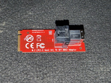 M.2 PCI-E Gen3 x4 To SFF-8643 Adapter