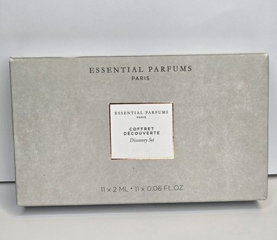 ESSENTIAL PARFUMS PARIS Discovery Set 2ml / 0.06 fl oz x 11 samples New-Sealed