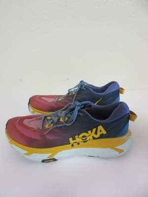HOKA One Mafate Speed 3 Pink Gray 9.5 B Vibram Running Walking Athletic Shoes