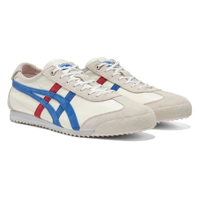 Onitsuka Tiger MEXICO 66 SD 1183C015 104 BLANC RÉPERTOIRE BLEU Taille unisexe - Photo 1/4