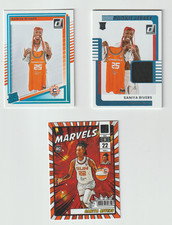 2025  PANINI - WNBA DONRUSS - SANIYA RIVERS - REGULAR, ROOKIE JERSEY ,  MARVELS