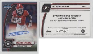 2024 Bowman U Chrome Chrome Prospect Auto Trevor Etienne #PA-TET Auto