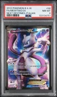 2012 Pokemon ITALIAN Black & White Next Destinies Mewtwo EX FA 98/99 PSA 8 NM-MT