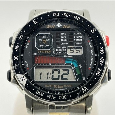 CITIZEN Wind Jack D060 Digital Yacht Race Uhr mit ORCA Band
