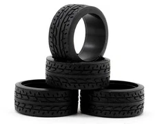 MZW37-30  MINI-Z 8.5mm Racing Radial Tires 30° Shore (4)