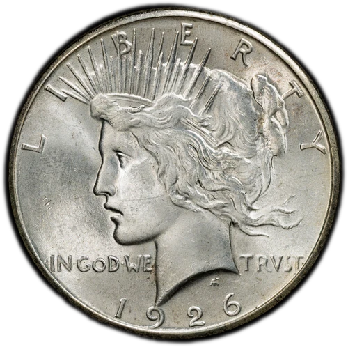 1926-S PEACE DOLLAR $1 PCGS MS64 (PQ204)