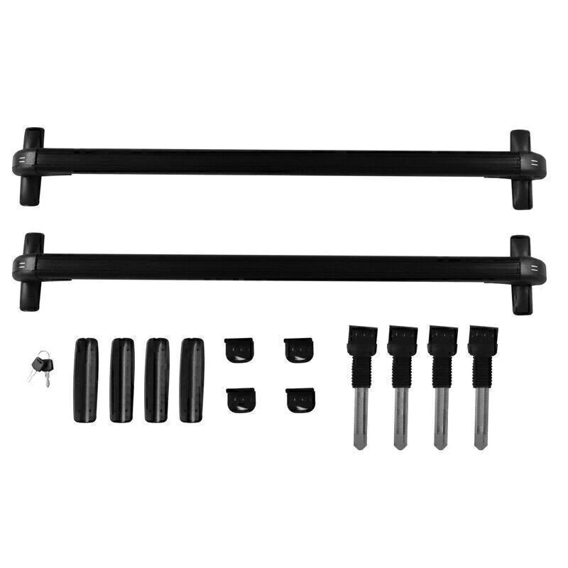 43.3" Roof Rack Cross Bars Luggage Cargo Carrier w/ Lock For Ford Edge 2007-2024 - Изображение 4 из 4