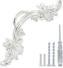 Biaungdo 5-piece Kitchen Cabinet Drawer Pulls 2.5” Holes, 5” Tot. *Bright Silver