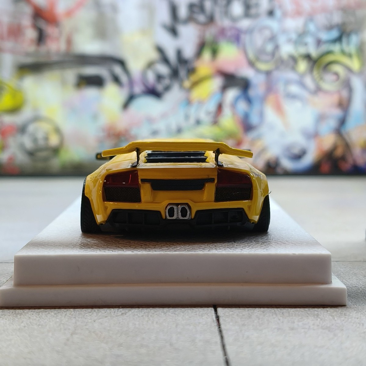 MJ Model Resin 1:64 Lamborghini Murcielago LP670 Yellow | eBay
