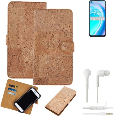 Handyhülle für OnePlus Nord CE 2 Lite 5G + Kopfhörer Kork Hülle Handy Case C