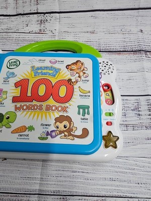 NEW LEAP FROG LEARNING FRIENDS 100 WORDS BOOK. BILINGUAL, 18 MONTHS +
