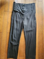 Ann Demeulemeester Black Sarouel Pants Size 36