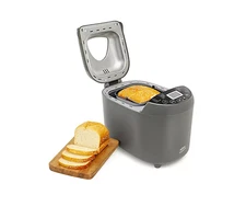Elite Cuisine Automatic Bread Machine w/ CERALAST Ceramic Pan - Easy Clean