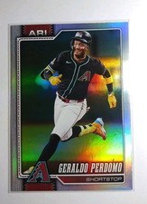 2026 Topps Series 1 Geraldo Perdomo #257 Rainbow Foil
