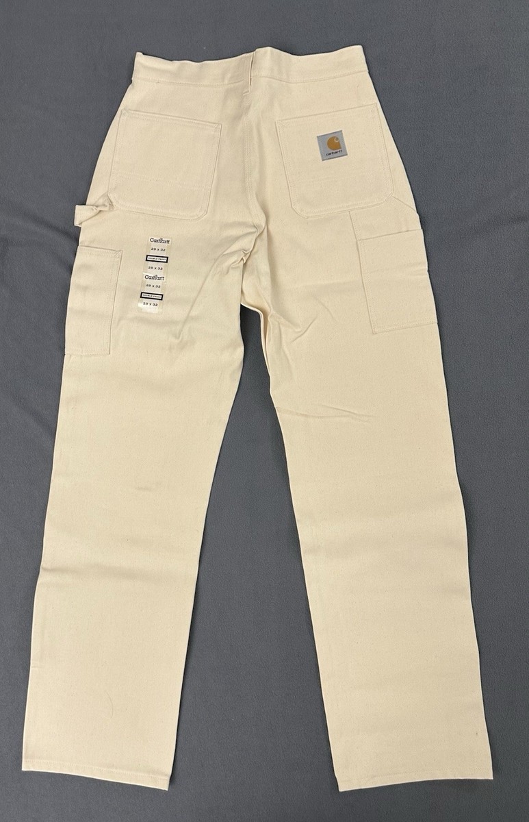 CARHARTT double knee b04 nat 34インチ Carhartt B04 Natural Double Knee Work Pants (34X31) – DAMAGED GLITTER